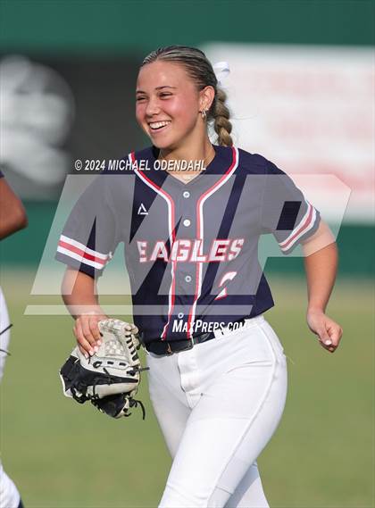 Thumbnail 1 in Catholic of Pointe Coupee vs. Central Catholic (LHSAA Division IV Select Regional) photogallery.