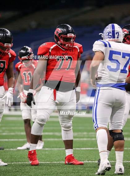 Thumbnail 3 in Wagner vs Veterans Memorial (UIL 5A Quarterfinal Playoff) photogallery.