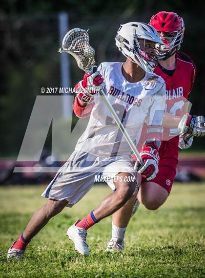 Thumbnail 2 in Blair @ Bowie (MPSSAA 4A/3A Regional Final) photogallery.