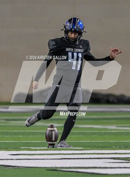 Thumbnail 1 in Permian vs North Crowley (UIL 6A-1 Football Area Playoff) photogallery.