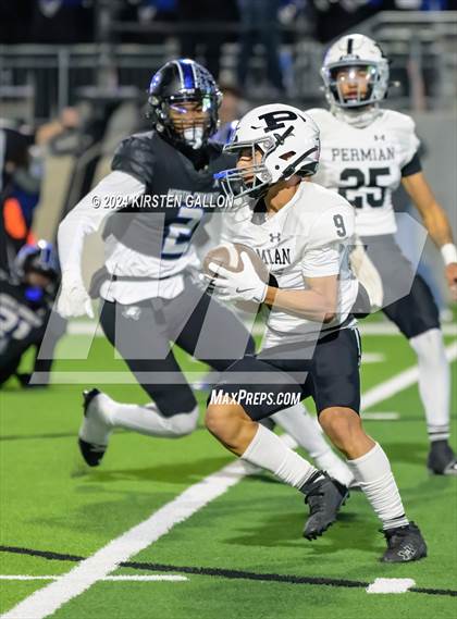 Thumbnail 1 in Permian vs North Crowley (UIL 6A-1 Football Area Playoff) photogallery.
