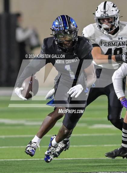 Thumbnail 1 in Permian vs North Crowley (UIL 6A-1 Football Area Playoff) photogallery.