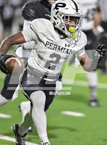 Thumbnail 2 in Permian vs North Crowley (UIL 6A-1 Football Area Playoff) photogallery.