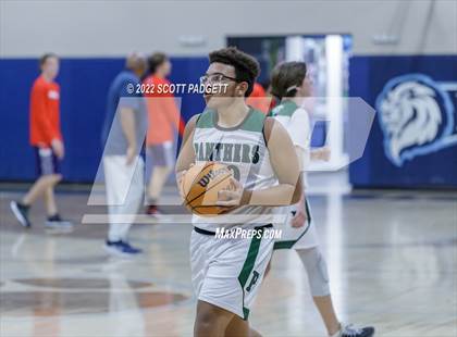 Thumbnail 2 in Temecula Prep vs. Perris (Linfield Christian Caged Classic) photogallery.