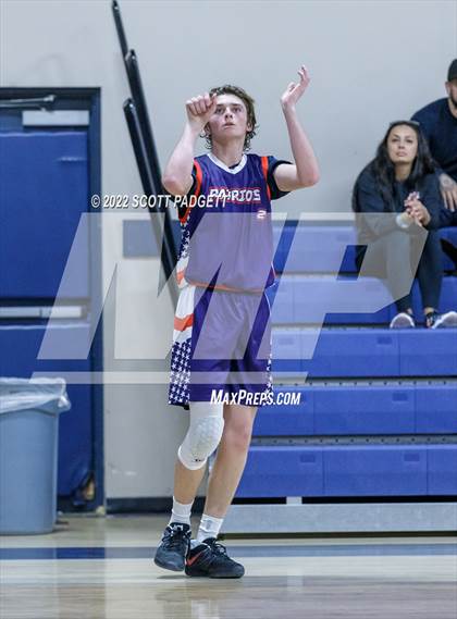 Thumbnail 3 in Temecula Prep vs. Perris (Linfield Christian Caged Classic) photogallery.