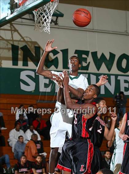 Thumbnail 2 in Lawndale @ Inglewood (CIF SS Playoffs) photogallery.