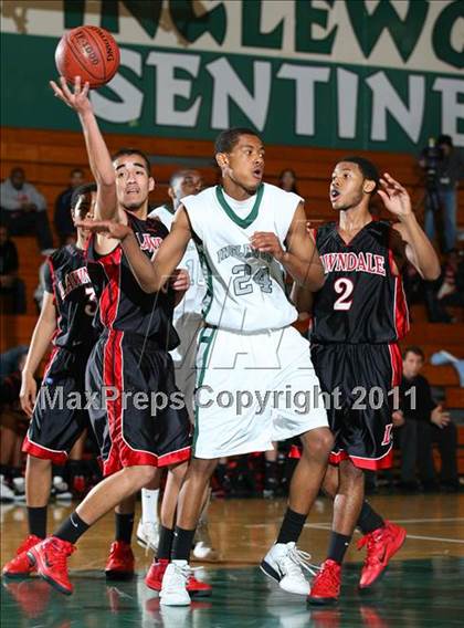Thumbnail 3 in Lawndale @ Inglewood (CIF SS Playoffs) photogallery.