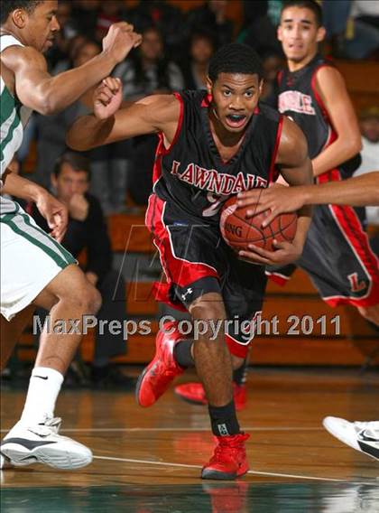 Thumbnail 2 in Lawndale @ Inglewood (CIF SS Playoffs) photogallery.