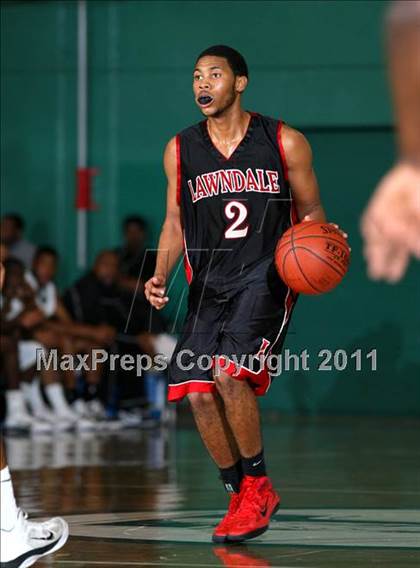 Thumbnail 3 in Lawndale @ Inglewood (CIF SS Playoffs) photogallery.