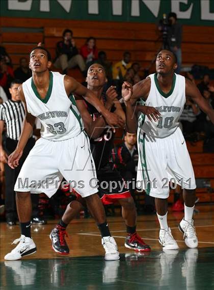 Thumbnail 3 in Lawndale @ Inglewood (CIF SS Playoffs) photogallery.