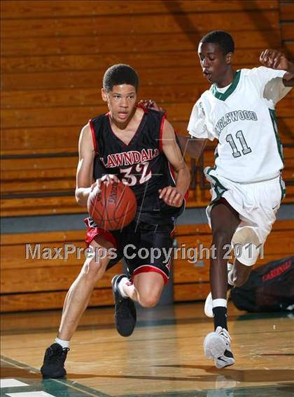 Thumbnail 2 in Lawndale @ Inglewood (CIF SS Playoffs) photogallery.