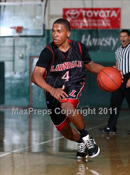 Thumbnail 3 in Lawndale @ Inglewood (CIF SS Playoffs) photogallery.