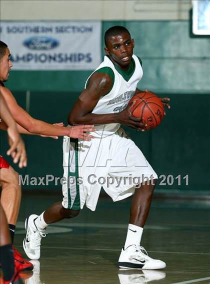 Thumbnail 3 in Lawndale @ Inglewood (CIF SS Playoffs) photogallery.