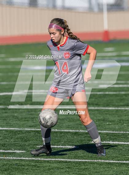 Thumbnail 1 in Incarnate Word vs Lee (NEISD Soccer Tournament) photogallery.