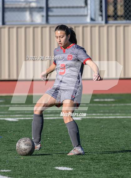 Thumbnail 3 in Incarnate Word vs Lee (NEISD Soccer Tournament) photogallery.