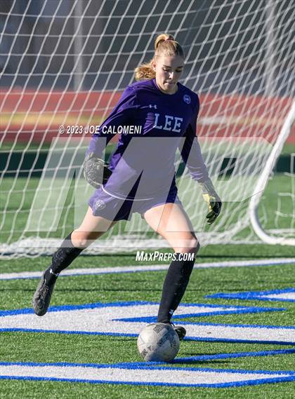 Thumbnail 2 in Incarnate Word vs Lee (NEISD Soccer Tournament) photogallery.