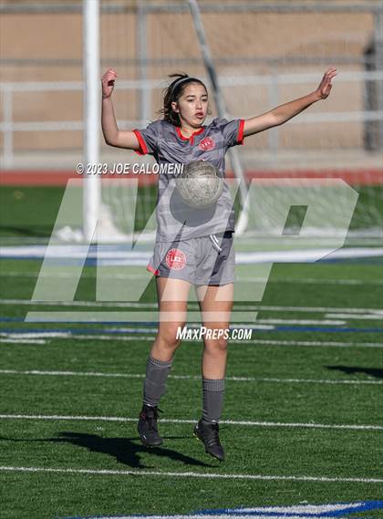 Thumbnail 3 in Incarnate Word vs Lee (NEISD Soccer Tournament) photogallery.