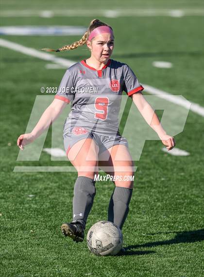Thumbnail 3 in Incarnate Word vs Lee (NEISD Soccer Tournament) photogallery.