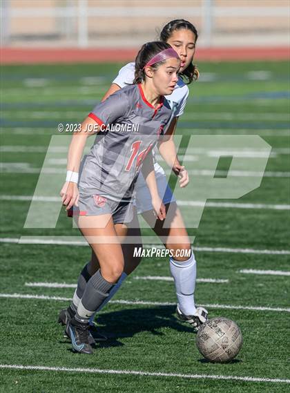Thumbnail 3 in Incarnate Word vs Lee (NEISD Soccer Tournament) photogallery.