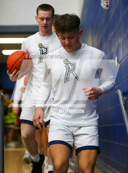 Thumbnail 1 in Huckabay vs. Perrin-Whitt (UIL 1A D1 Basketball Regional Final) photogallery.