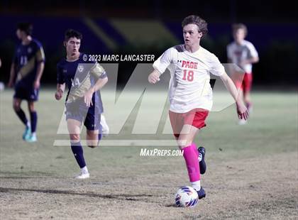 Thumbnail 1 in Page @ Cuthbertson (NCHSAA 4A Round 1) photogallery.