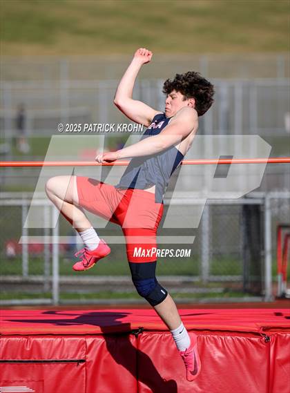 Thumbnail 2 in Newport - Bellevue vs Juanita (High Jump) photogallery.