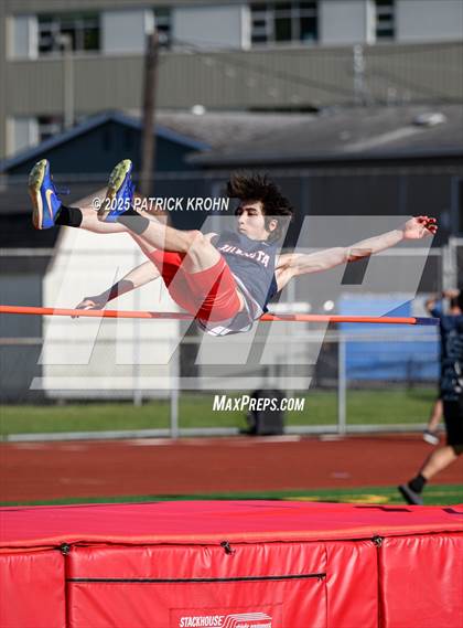 Thumbnail 3 in Newport - Bellevue vs Juanita (High Jump) photogallery.