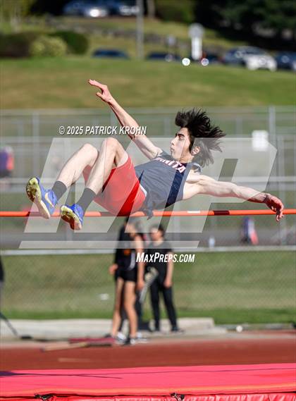 Thumbnail 3 in Newport - Bellevue vs Juanita (High Jump) photogallery.