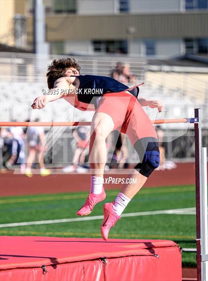 Thumbnail 1 in Newport - Bellevue vs Juanita (High Jump) photogallery.