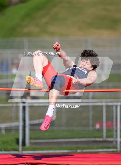 Thumbnail 2 in Newport - Bellevue vs Juanita (High Jump) photogallery.