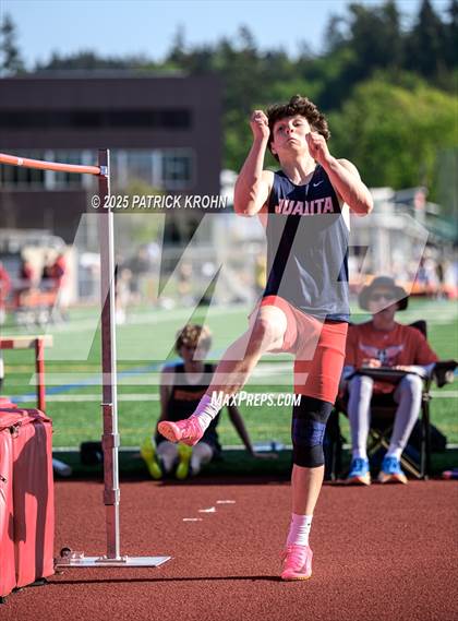 Thumbnail 2 in Newport - Bellevue vs Juanita (High Jump) photogallery.