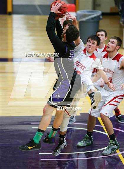 Thumbnail 1 in Belfast vs. Hammondsport photogallery.