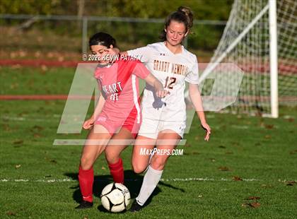 Thumbnail 3 in Granby Memorial @ Sacred Heart Academy (CIAC Class M 1st Round) photogallery.