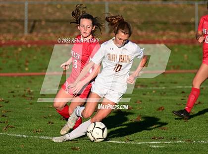 Thumbnail 3 in Granby Memorial @ Sacred Heart Academy (CIAC Class M 1st Round) photogallery.