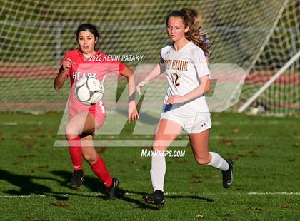 Thumbnail 2 in Granby Memorial @ Sacred Heart Academy (CIAC Class M 1st Round) photogallery.