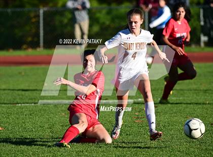 Thumbnail 2 in Granby Memorial @ Sacred Heart Academy (CIAC Class M 1st Round) photogallery.