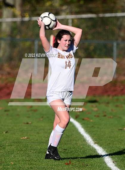 Thumbnail 2 in Granby Memorial @ Sacred Heart Academy (CIAC Class M 1st Round) photogallery.