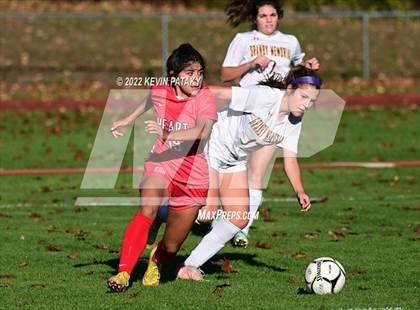 Thumbnail 3 in Granby Memorial @ Sacred Heart Academy (CIAC Class M 1st Round) photogallery.