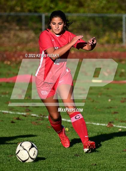 Thumbnail 3 in Granby Memorial @ Sacred Heart Academy (CIAC Class M 1st Round) photogallery.
