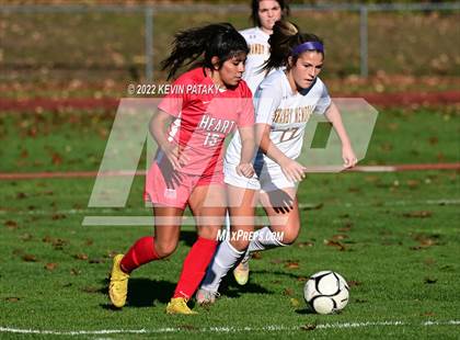 Thumbnail 2 in Granby Memorial @ Sacred Heart Academy (CIAC Class M 1st Round) photogallery.