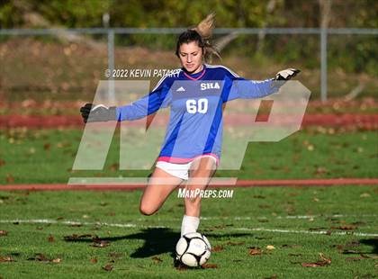 Thumbnail 2 in Granby Memorial @ Sacred Heart Academy (CIAC Class M 1st Round) photogallery.