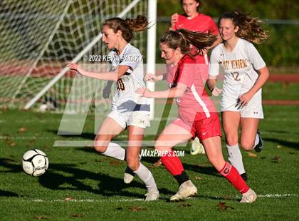 Thumbnail 2 in Granby Memorial @ Sacred Heart Academy (CIAC Class M 1st Round) photogallery.