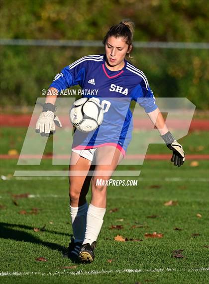 Thumbnail 2 in Granby Memorial @ Sacred Heart Academy (CIAC Class M 1st Round) photogallery.