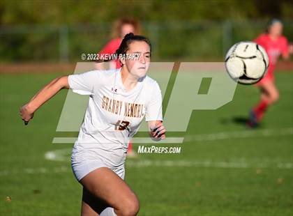 Thumbnail 2 in Granby Memorial @ Sacred Heart Academy (CIAC Class M 1st Round) photogallery.