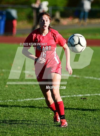 Thumbnail 2 in Granby Memorial @ Sacred Heart Academy (CIAC Class M 1st Round) photogallery.