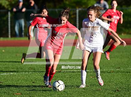 Thumbnail 2 in Granby Memorial @ Sacred Heart Academy (CIAC Class M 1st Round) photogallery.
