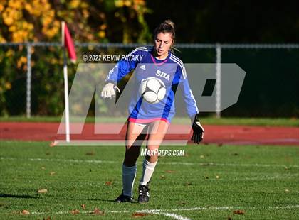 Thumbnail 1 in Granby Memorial @ Sacred Heart Academy (CIAC Class M 1st Round) photogallery.