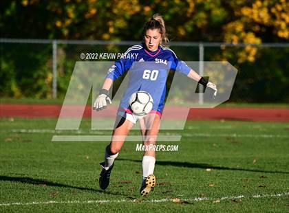 Thumbnail 2 in Granby Memorial @ Sacred Heart Academy (CIAC Class M 1st Round) photogallery.