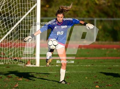 Thumbnail 2 in Granby Memorial @ Sacred Heart Academy (CIAC Class M 1st Round) photogallery.