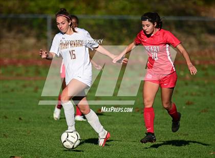 Thumbnail 1 in Granby Memorial @ Sacred Heart Academy (CIAC Class M 1st Round) photogallery.